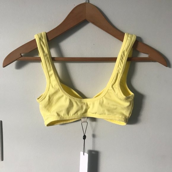 For Love and Lemons // Gemma Bra - Yellow, XXS - Picture 6 of 10